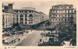 Alger - La Place Bugeau, ca. 1930