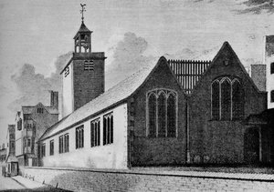 All Hallows Kerk, London Wall, City of London, ca. 1901-1906 door Unbekannt