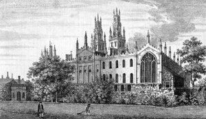All Souls College, Universiteit van Oxford door Unbekannt