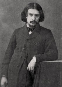 Alphonse Daudet, Franse romanschrijver, 1869 door Unbekannt