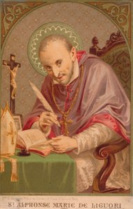 Alphonsus Maria de Liguori 1696-1787, ca. 1910s