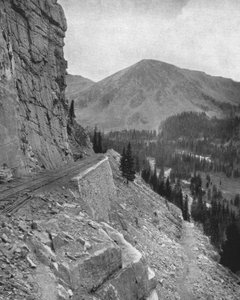 Alpenpas, Colorado, VS, ca. 1900 door Unbekannt