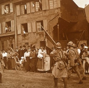 Elzas is ingenomen, ca. 1914-1918