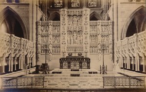 Altaar en Reredos Truro Kathedraal, 1929