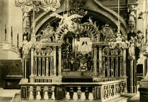 Altaar van de Maagd Maria, Mariazell, Stiermarken, Oostenrijk, ca. 1935 door Unbekannt