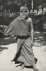 Oude Singalese arbeider uit Kandy, 1926 door Unbekannt