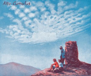 Alto-Cumulus - Een Dozijn van de Belangrijkste Wolkenvormen in de Lucht, 1935