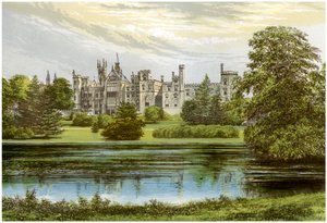 Alton Towers, Staffordshire, huis van de graaf van Shrewsbury door Unbekannt