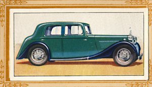 Alvis Silver Eagle Saloon, ca. 1936 door Unbekannt