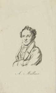 Amandus Gottfried Adolf Müllner 1774-1829, 1810-1820 door Unbekannt