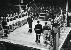 Amateur bokswedstrijd tussen Duitsland en Polen, 1936 door Unbekannt