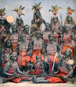Amazone krijgers, 1891 door Unbekannt