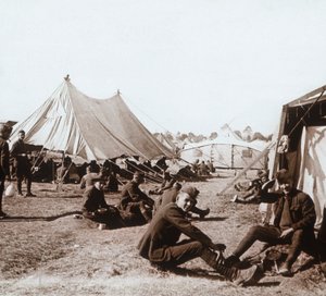Amerikaans kamp, Melette, Frankrijk, ca. 1914-ca. 1918
