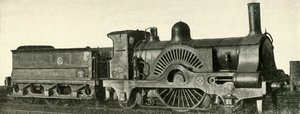 Een achtvoeter gemarkeerd voor de verlaten weg - Caledonian Railway, ca. 1930 door Unbekannt