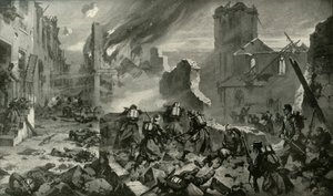 Een incident in de veldslagen van de Maas, 1919 door Unbekannt