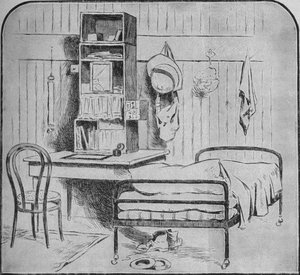 Een officierskamer in Pretoria, 1902