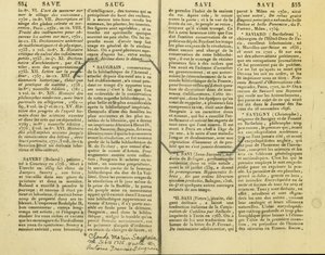 Een verslag van Claude Marin Saugrain, Antoine Saugrain
