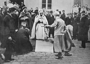 Een ongewoon gezicht in Parijs, 1914