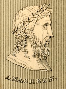Anacreon, c582-485 v.Chr., 1830