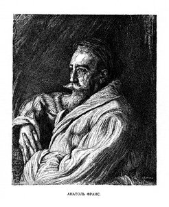 Anatole France, Franse auteur, eind 19e eeuw