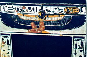 Oude Egyptische hiërogliefen, Thebe, Egypte