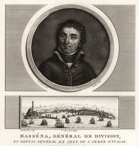 André Masséna, Hertog van Rivoli, Divisiegeneraal, Opperbevelhebber van het Leger van Italië