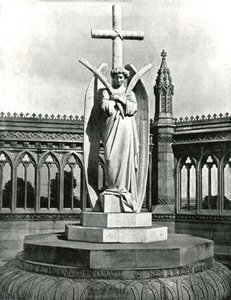 Engel van de Herdenkingsput, Cawnpore, India, 1895