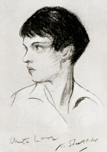 Anita Loos 1888-1981, Amerikaanse scenarioschrijver, toneelschrijver en auteur, begin 20e eeuw