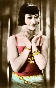 Anna May Wong 1905-1961, Chinees-Amerikaanse actrice, 20e eeuw
