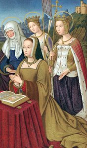 Anna van Bretagne 1476-1514, hertogin van Bretagne en koningin van Frankrijk door Unbekannt