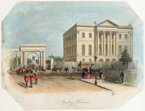 Apsley House, Hyde Park Corner, Londen, 1850 door Unbekannt