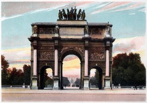 Arc de Triomphe, Parijs, c1900