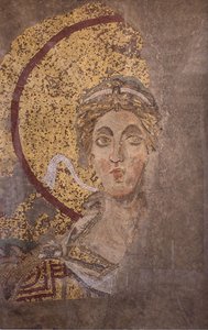 Aartsengel Gabriël, Byzantijns, vroege 20e eeuw, origineel gedateerd 9e eeuw door Unbekannt
