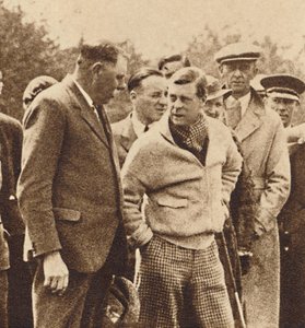Vurige golfer, 1937 door Unbekannt
