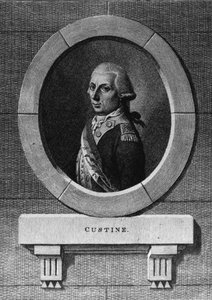 Armand de Custine door Unbekannt