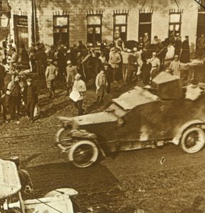 Pantserwagen, Frankrijk, ca. 1916-1918 door Unbekannt