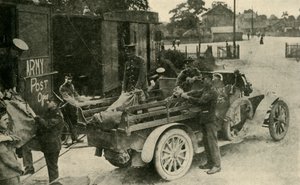 Legerpostkantoor, Eerste Wereldoorlog, ca. 1915, ca. 1920