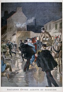 Gearresteerd door de politie, Parijs, 1900