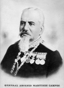 Arsenio Martinez Campos, geboren 1821, c1910 door Unbekannt