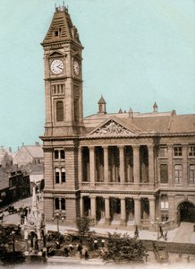 Kunstgalerij, Birmingham, West Midlands, begin 20e eeuw