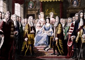 Artikelen van Unie Gepresenteerd door Commissarissen aan Koningin Anne, 1706 door Unbekannt