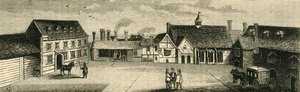 Arundel House naar het noorden, ca. 17e eeuw, 1881 door Unbekannt