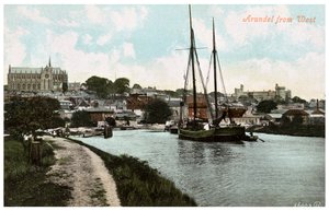 Arundel, Sussex, begin 20e eeuw
