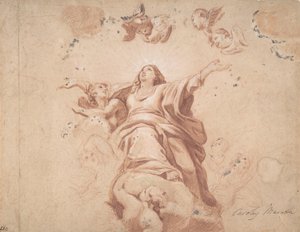 Hemelvaart van de Maagd Maria naar Carlo Maratta