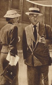 In Salzburg, Oostenrijk, 1937 door Unbekannt