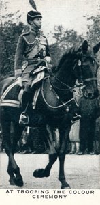 Bij de Trooping The Colour ceremonie, 1932 1937