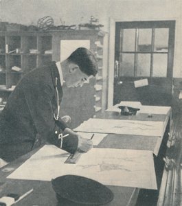 Op het Royal Naval College, Dartmouth, 1936