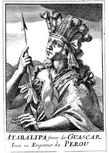 Atahualpa d1553, laatste Inca-keizer van Peru, 1686 door Unbekannt