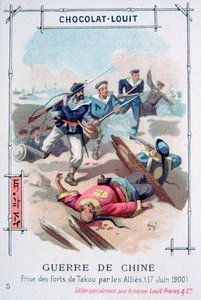 Aanval op de forten van Taku door de geallieerden, Bokseropstand, China