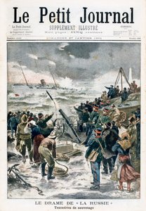 Pogingen tot redding, 1901 door Unbekannt
